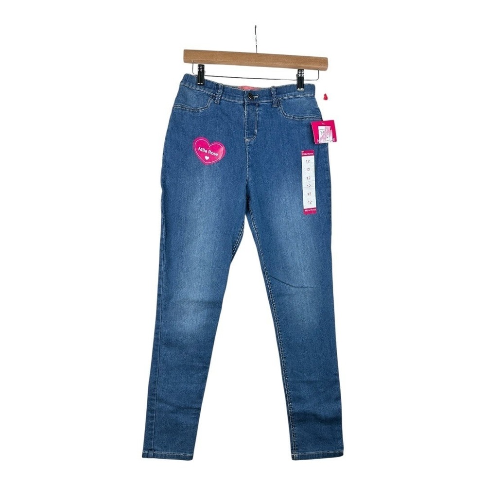 New Mila Rose Girls  Skinny Jeans size 12 Blue‎